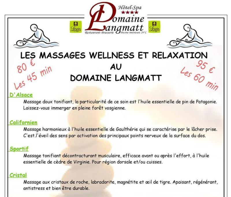 Hotel-Spa & Restaurant Logis Domaine Langmatt Murbach Bagian luar foto